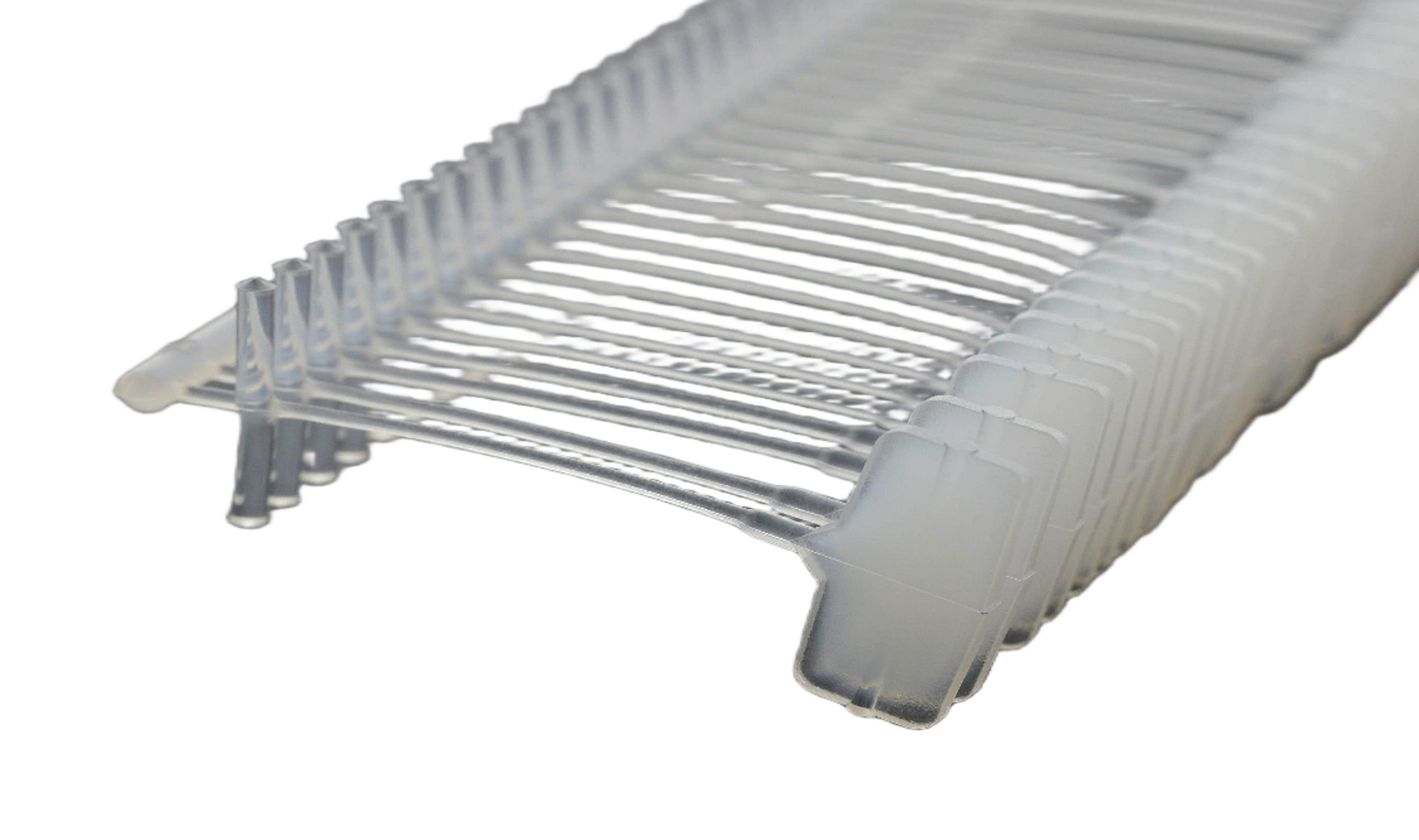 Фиксаторы меток Dennison normal. Длина 15 мм, упаковка 5000 шт. Импорт.