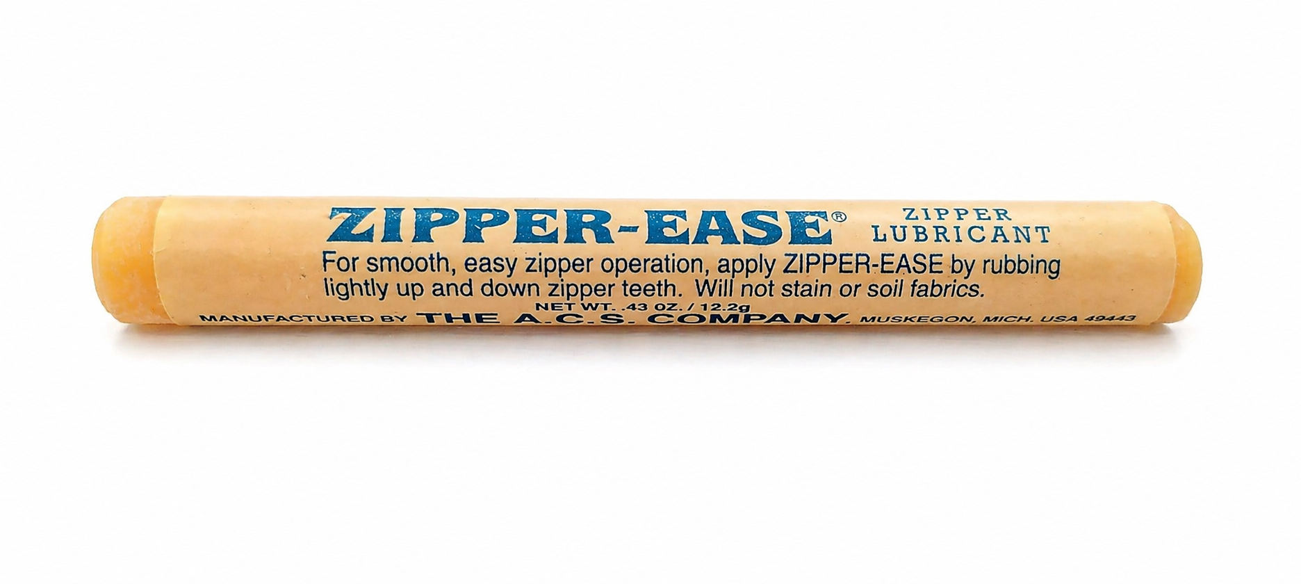 Смазка-карандаш для молний ZIPPER-EASE. Импорт.