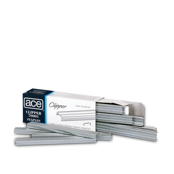 Скобы для степлера Асе 702, упаковка 5000 шт. Импорт.