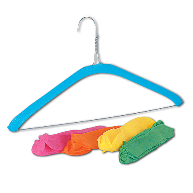 Поролоновые накладки для вешалок, цвета в ассортименте. Упаковка 50 шт. Импорт.