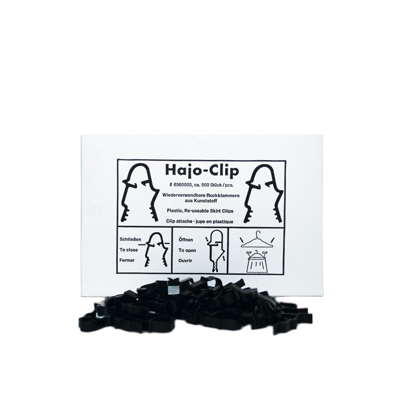 Скобы для юбок пластиковые, упаковка 500 шт. Импорт.