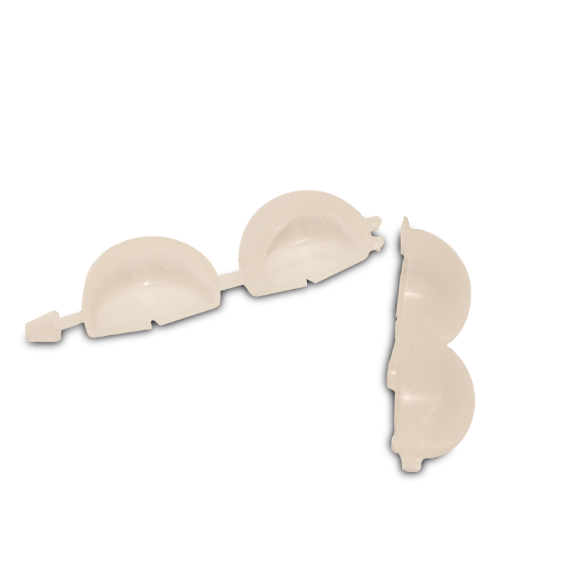 Защита пластиковая "колпачок" для пуговиц. Импорт.