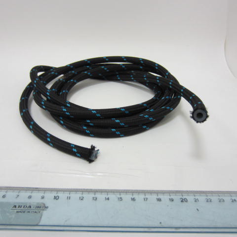 Шланг паровой в тканевой оплетке, размер 5x11, материал SILICONE